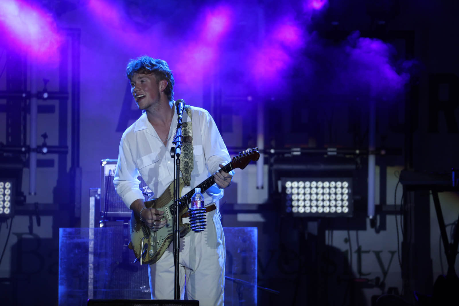 Ty Myers performs at Howdy at the Hurd