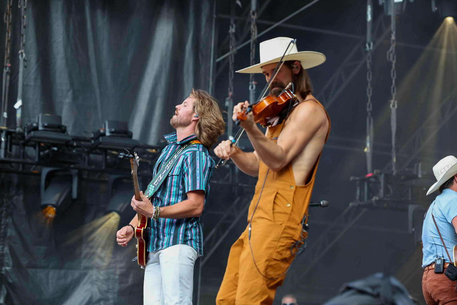 Shane Smith and the Saints perform live on stage at McLane Stadium
