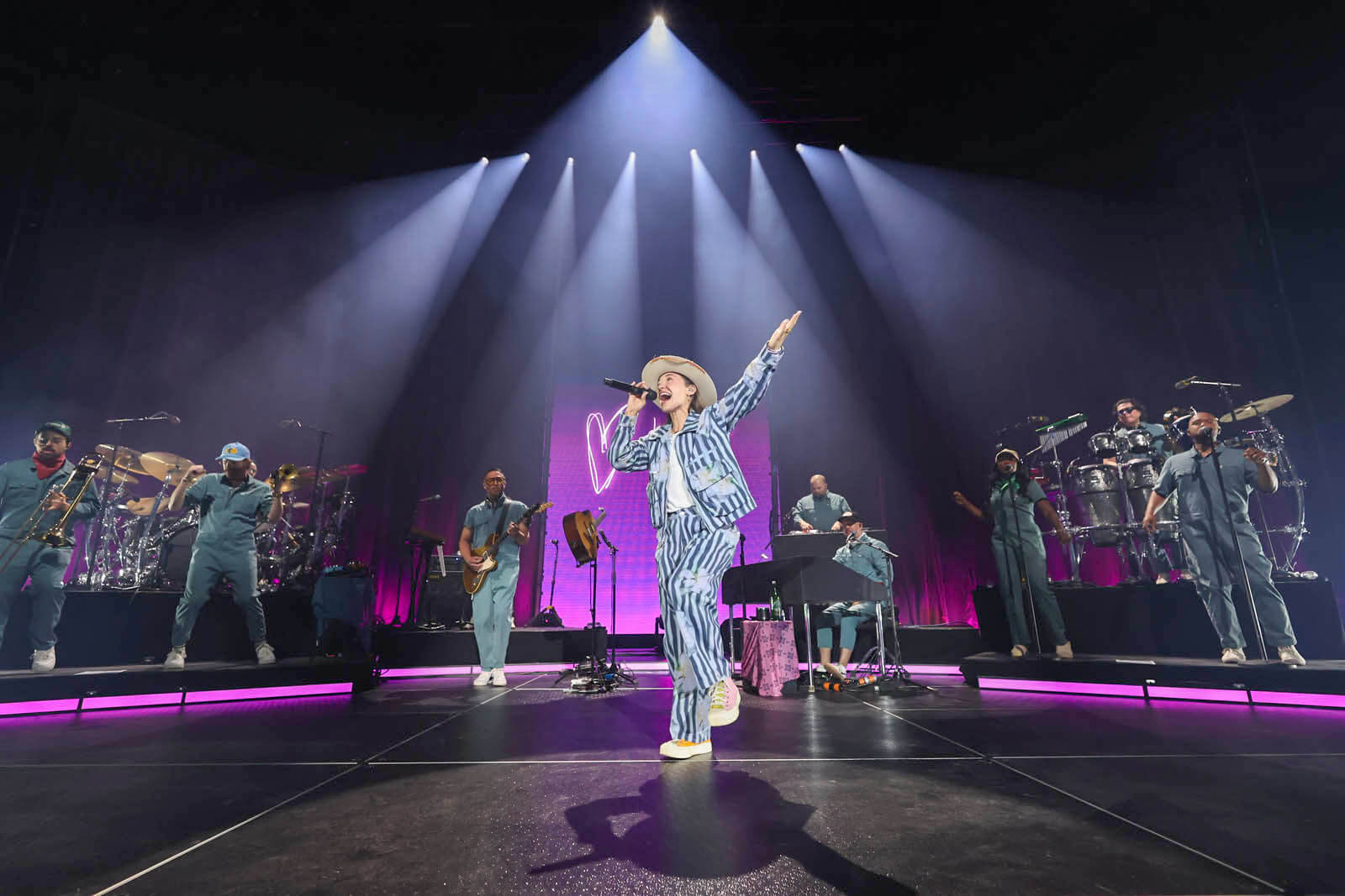 Lauren Daigle in concert at the Foster Pavilion