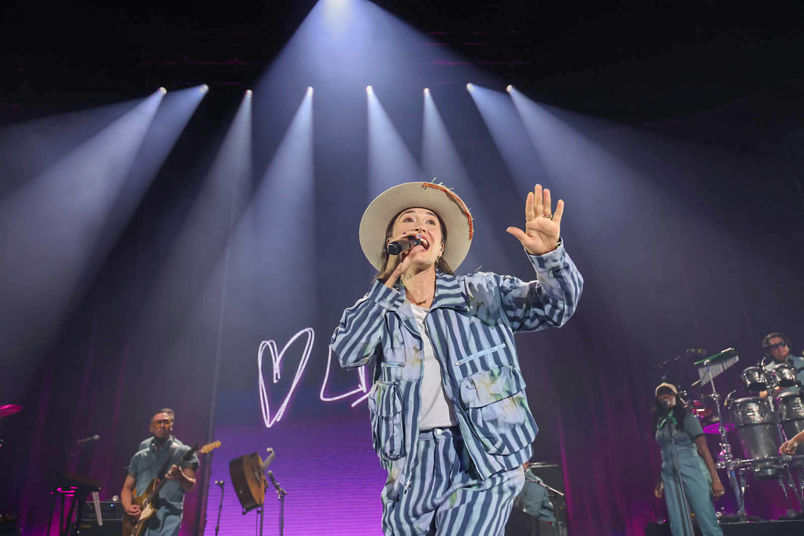 Lauren Daigle in concert at the Foster Pavilion