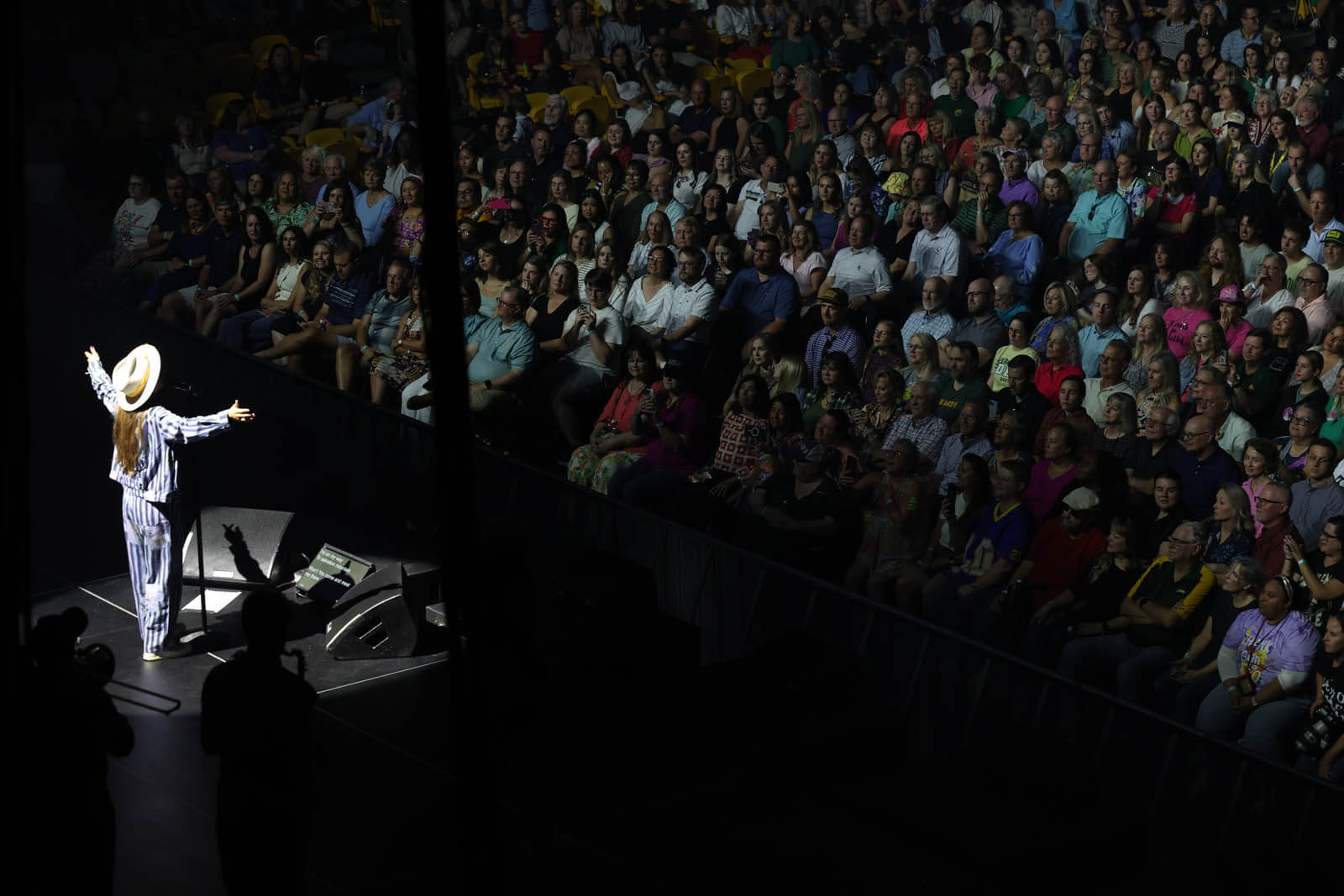 Lauren Daigle in concert at the Foster Pavilion
