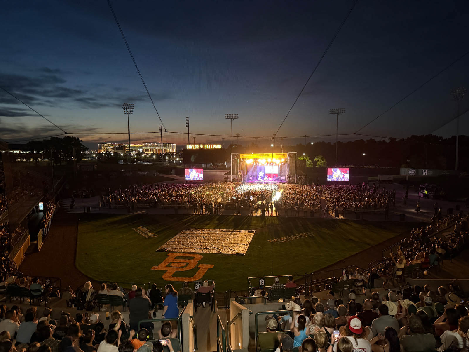 Willie Nelson and Family in Concert at Baylor Ballpark