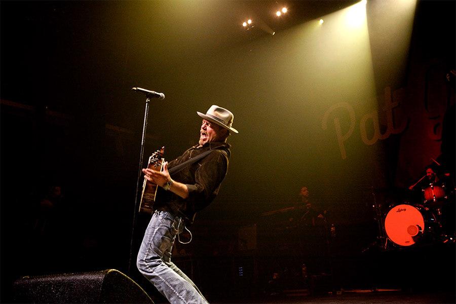 Pat Green performs on stage